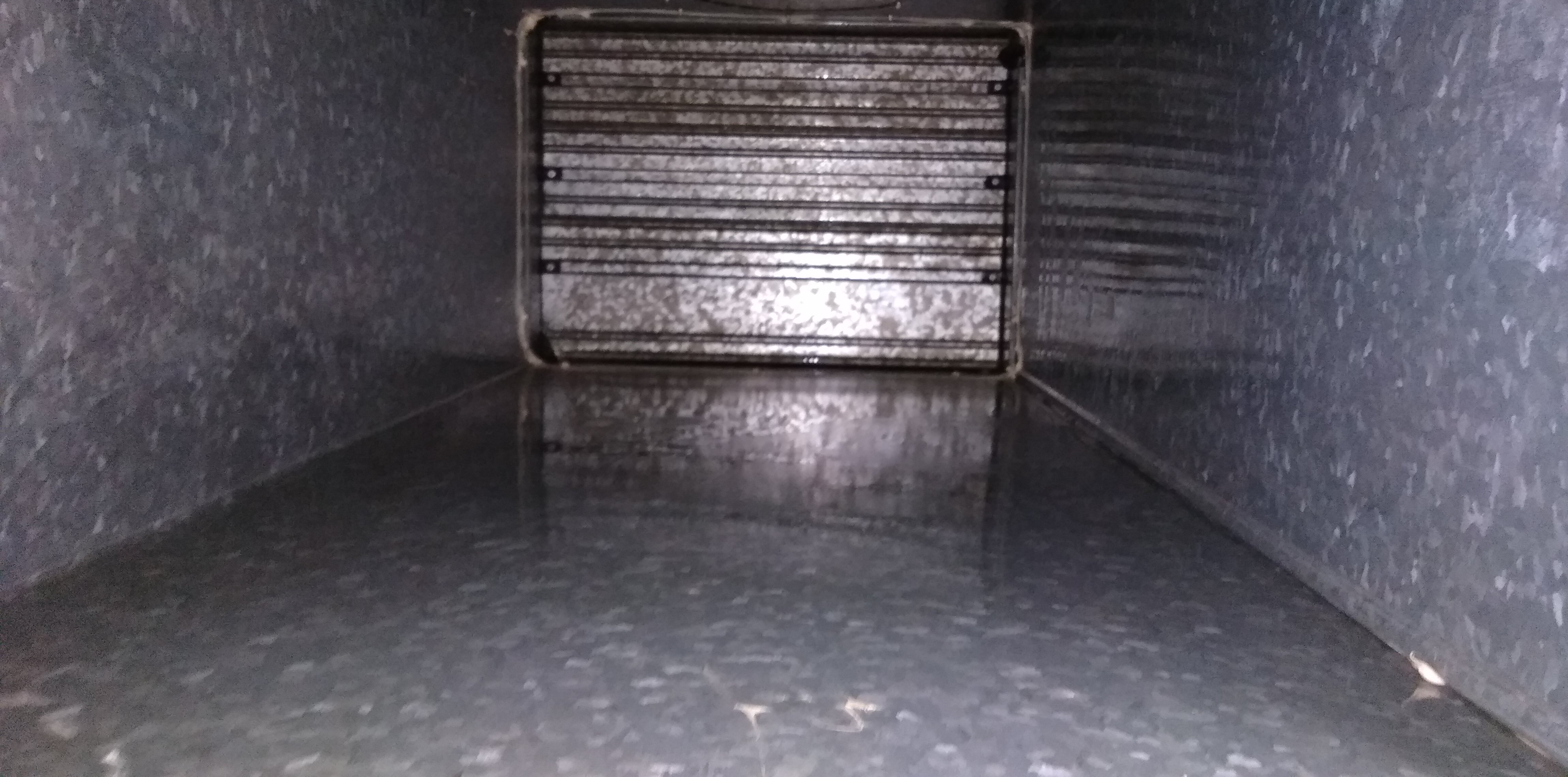 Duto após a Limpeza